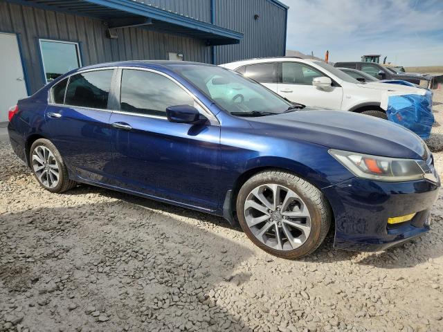 1HGCR2F55FA044565 - 2015 HOND ACCORD SPORT BLUE photo 4