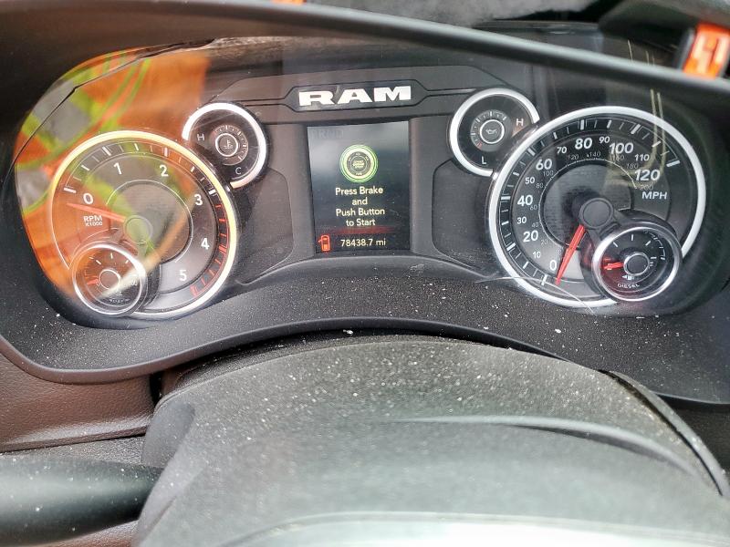 3C6UR5DL0NG142853 - 2022 RAM 2500 BIG HORN/LONE STAR GRAY photo 9