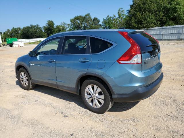 2HKRM3H78EH520021 - 2014 HONDA CR-V EXL ლურჯი ფოტო 2