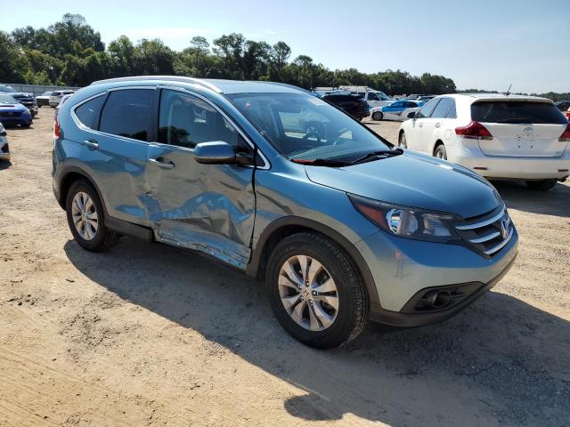 2HKRM3H78EH520021 - 2014 HONDA CR-V EXL ლურჯი ფოტო 4