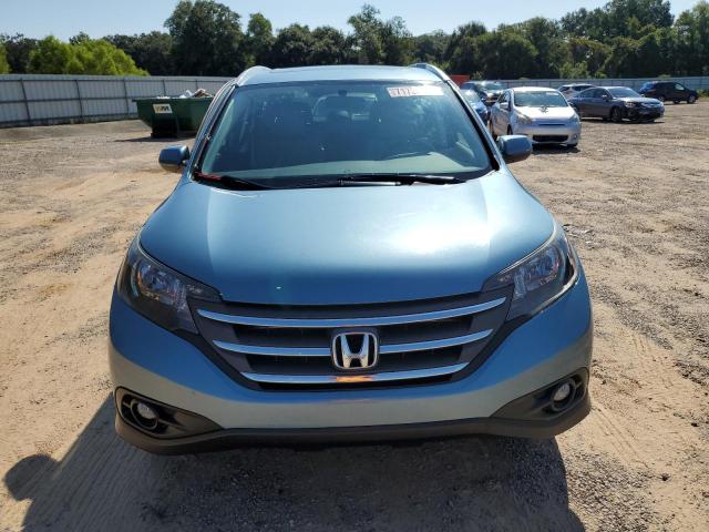 2HKRM3H78EH520021 - 2014 HONDA CR-V EXL ლურჯი ფოტო 5
