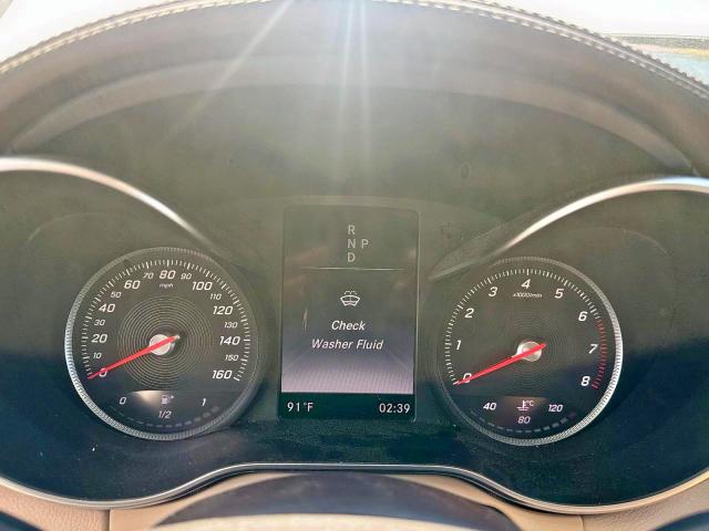 55SWF4KB4FU065828 - 2015 MERCEDES-BENZ C 300 4MATIC WHITE photo 8