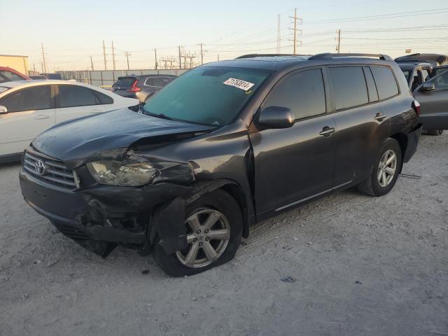 5TDKK3EH9AS020040 - 2010 TOYOTA HIGHLANDER SE GRAY photo 1