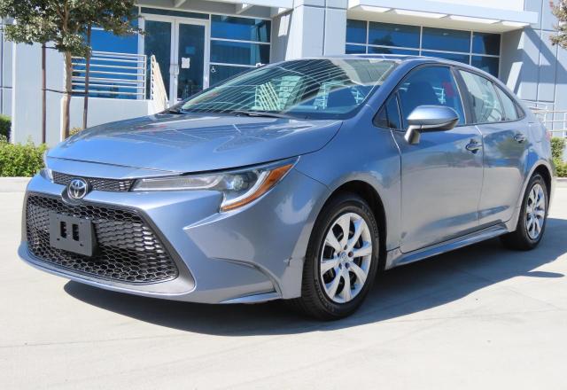 5YFEPMAEXMP248934 - 2021 TOYOTA COROLLA LE Mavi foto 2