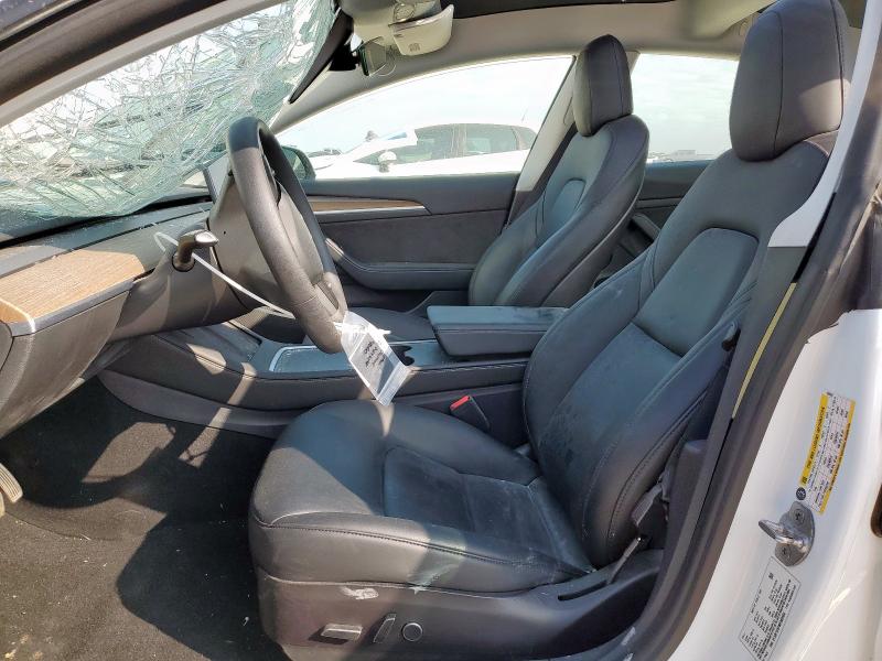 5YJ3E1EB7MF980560 - 2021 TESLA MODEL 3 WHITE photo 7