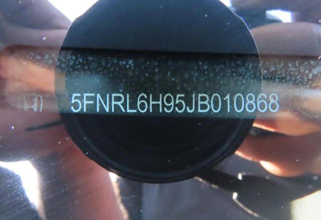 5FNRL6H95JB010868 - 2018 HONDA ODYSSEY ELITE 灰色 照片 16