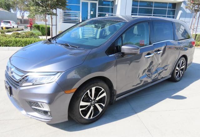 5FNRL6H95JB010868 - 2018 HONDA ODYSSEY ELITE 灰色 照片 8