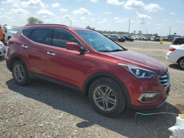 5XYZU3LB3HG418133 - 2017 HYUNDAI SANTA FE S BURGUNDY photo 4