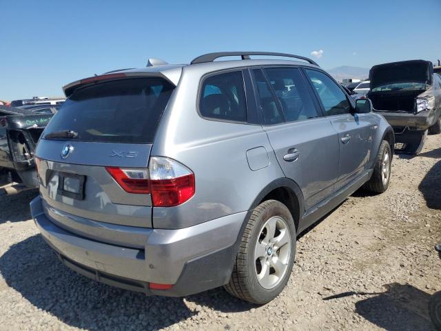 WBXPC93468WJ02410 - 2008 BMW X3 3.0SI GRAY photo 3