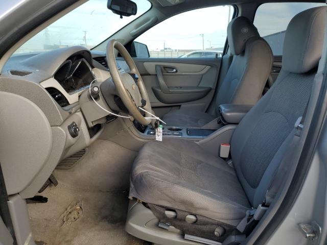 1GNKRFKD3DJ106595 - 2013 CHEVROLET TRAVERSE LS GRAY photo 7