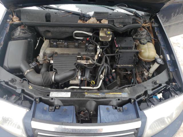 1G8AK55F67Z134701 - 2007 SATURN ION LEVEL 3 BLUE photo 11