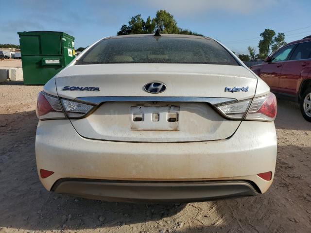 KMHEC4A4XBA016530 - 2011 HYUNDAI SONATA HYBRID WHITE photo 6