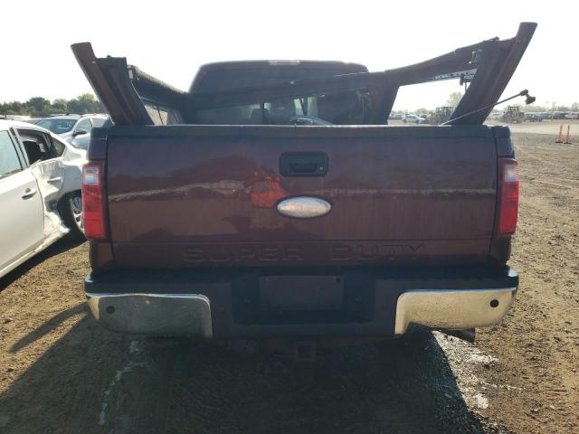 1FT7W2BT0BEC50733 - 2011 FORD F250 SUPER DUTY RED photo 6