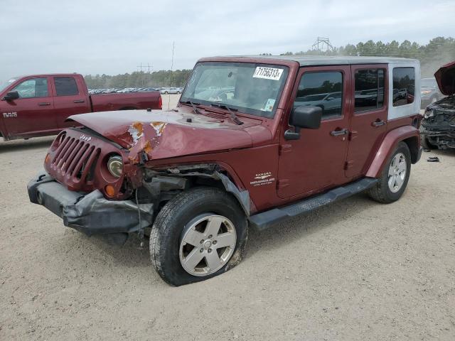 1J4GB59117L125089 - 2007 JEEP WRANGLER SAHARA RED photo 1