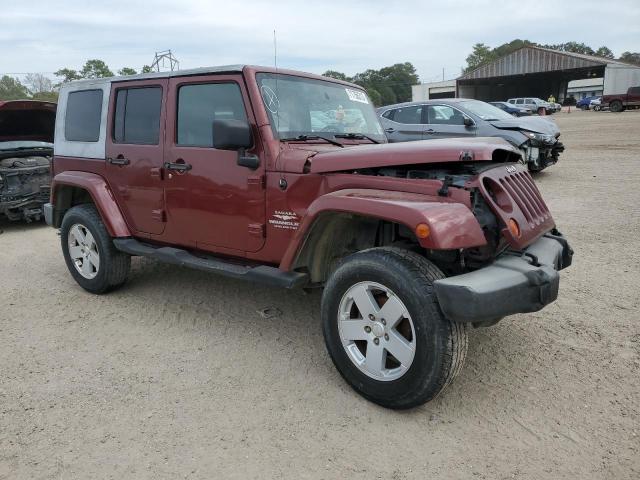 1J4GB59117L125089 - 2007 JEEP WRANGLER SAHARA RED photo 4