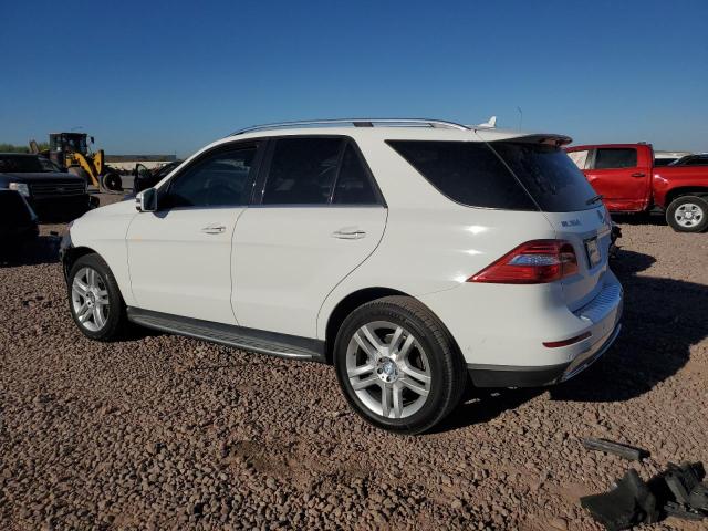 4JGDA5JB3FA525824 - 2015 MERCEDES-BENZ ML 350 WHITE photo 2