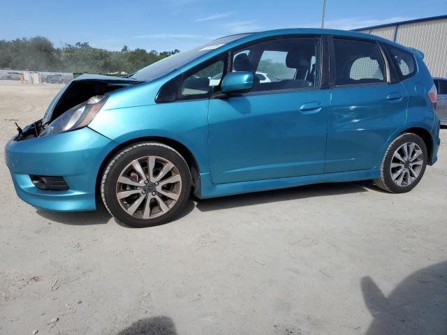 JHMGE8H66CC036963 - 2012 HONDA FIT SPORT TEAL photo 1