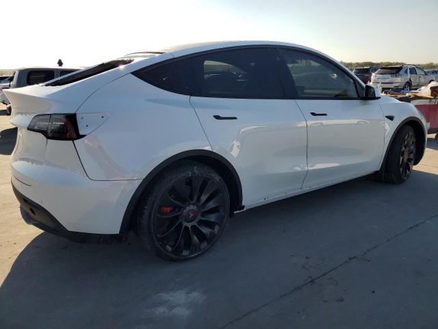 7SAYGDEF2NF454149 - 2022 TESLA MODEL Y WHITE photo 3