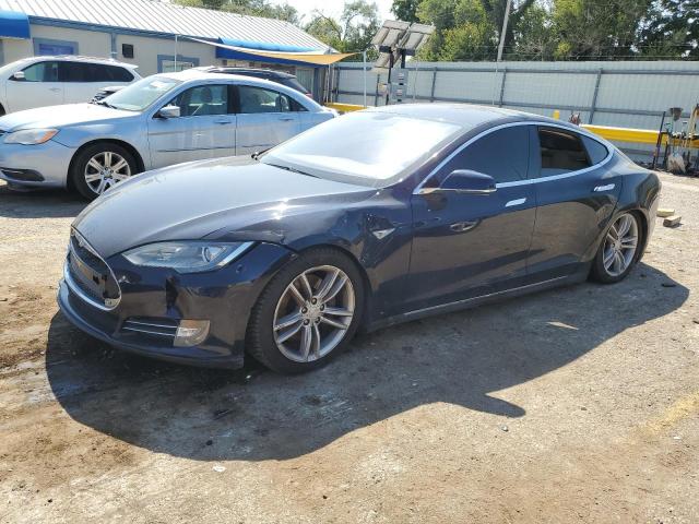 5YJSA1CGXDFP04914 - 2013 TESLA MODEL S BLUE photo 1