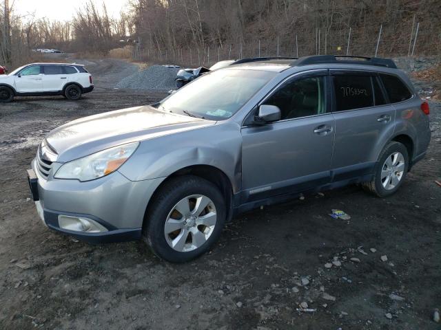 4S4BRBKC0B3374462 - 2011 SUBARU OUTBACK 2.5I LIMITED SILVER photo 1