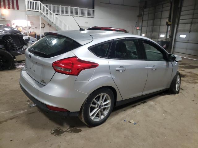 1FADP3K2XFL222846 - 2015 FORD FOCUS SE SILVER photo 3