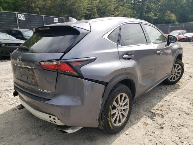 JTJYARBZ2F2012287 - 2015 LEXUS NX 200T SILVER photo 3