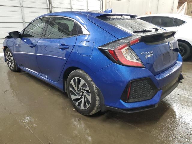 SHHFK7H21JU240629 - 2018 HONDA CIVIC LX BLUE photo 2