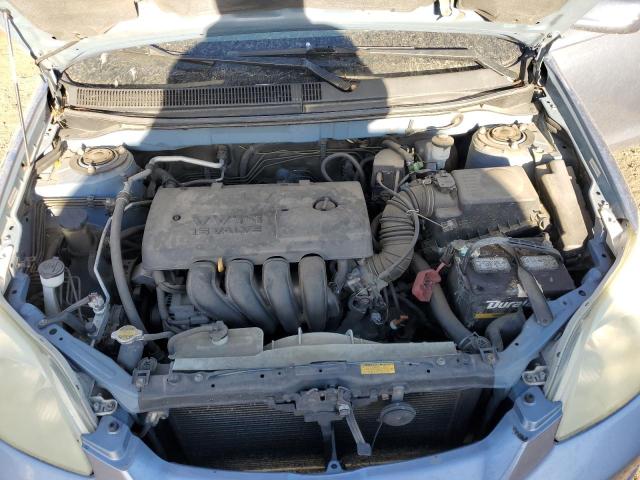 2T1KR32E24C306329 - 2004 TOYOTA COROLLA MA XR BLUE photo 12