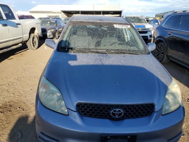 2T1KR32E24C306329 - 2004 TOYOTA COROLLA MA XR BLUE photo 5