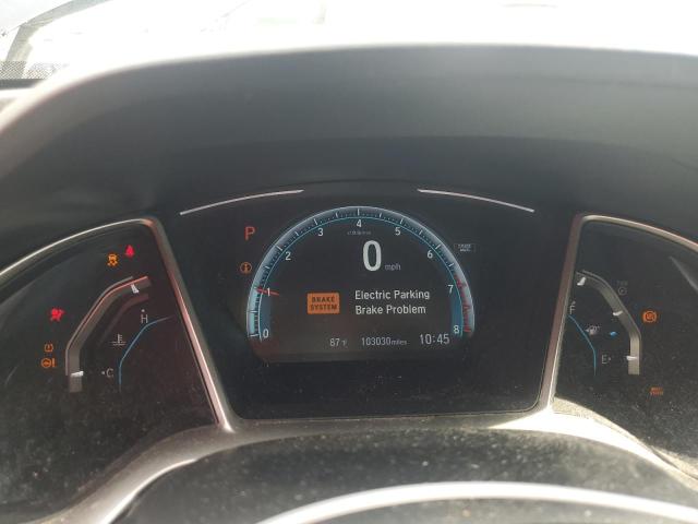 2HGFC2F77HH525065 - 2017 HONDA CIVIC EX BLUE photo 9