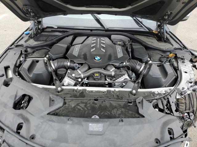 WBAGV8C02NCJ60944 - 2022 BMW M850XI GRAY photo 11