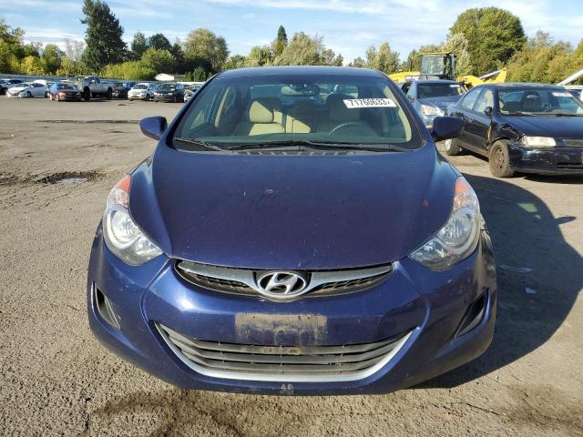 5NPDH4AE2DH215688 - 2013 HYUNDAI ELANTRA GLS BLUE photo 5