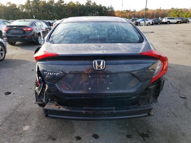 2HGFC2F63KH537986 - 2019 HONDA CIVIC LX GRAY photo 6