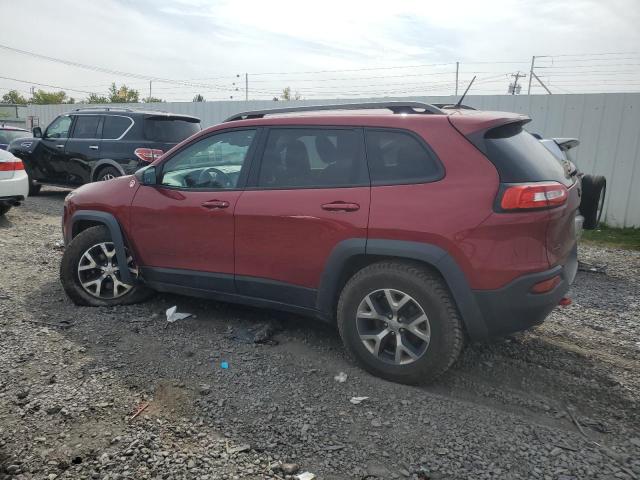 1C4PJMBS6FW745648 - 2015 JEEP CHEROKEE TRAILHAWK ბურგუნდია ფოტო 2