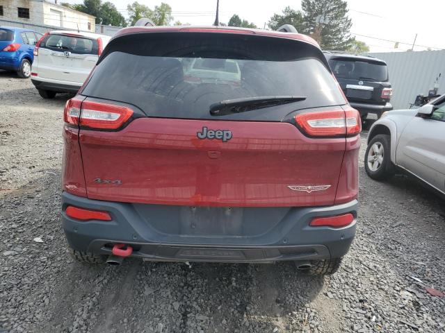 1C4PJMBS6FW745648 - 2015 JEEP CHEROKEE TRAILHAWK ბურგუნდია ფოტო 6