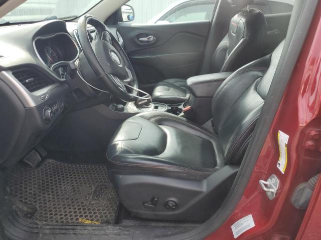 1C4PJMBS6FW745648 - 2015 JEEP CHEROKEE TRAILHAWK ბურგუნდია ფოტო 7