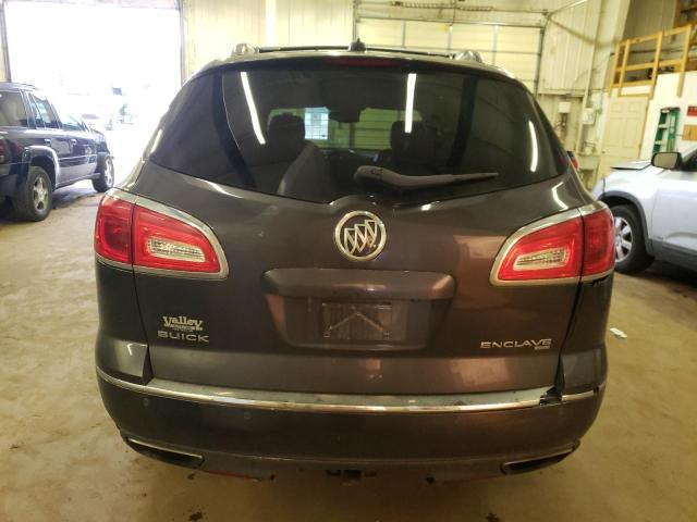 5GAKVCKD6GJ107880 - 2016 BUICK ENCLAVE GRAY photo 6