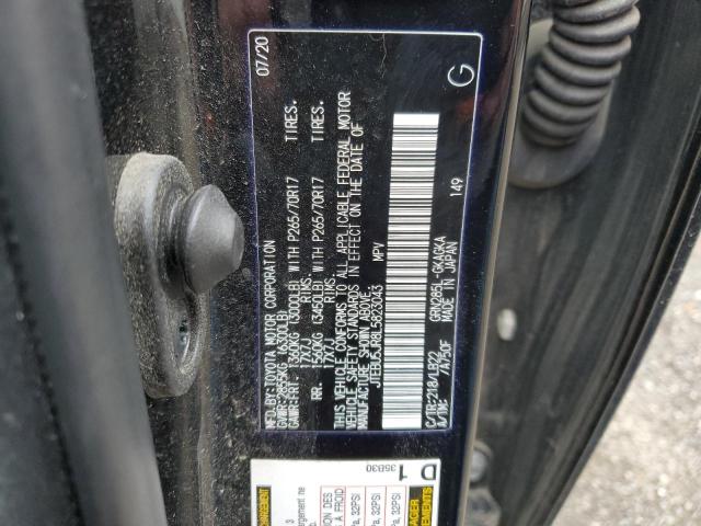JTEBU5JR8L5823043 - 2020 TOYOTA 4RUNNER SR5/SR5 PREMIUM 黑色 照片 13