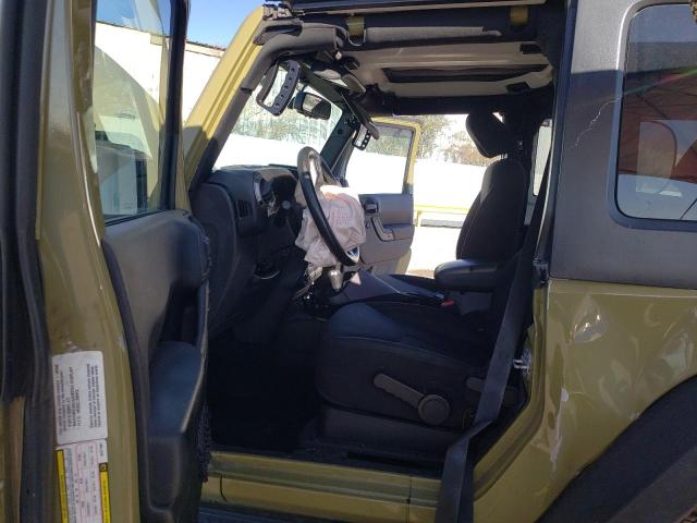 1C4AJWAG5DL571861 - 2013 JEEP WRANGLER S GREEN photo 7