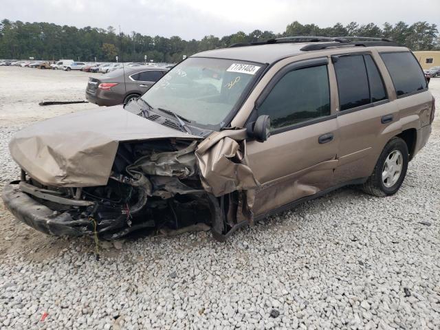 1GNDS13S822473674 - 2002 CHEVROLET TRAILBLAZE GOLD photo 1