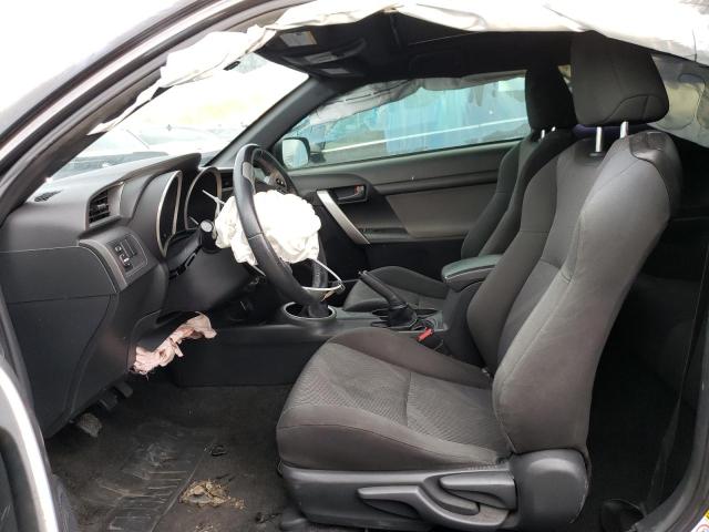 JTKJF5C74D3066119 - 2013 TOYOTA SCION TC GRAY photo 7