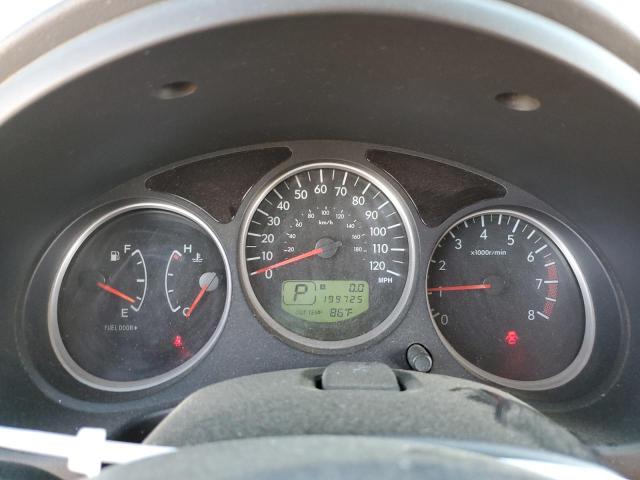 JF1SG67686H707459 - 2006 SUBARU FORESTER 2.5X LL BEAN BLACK photo 9