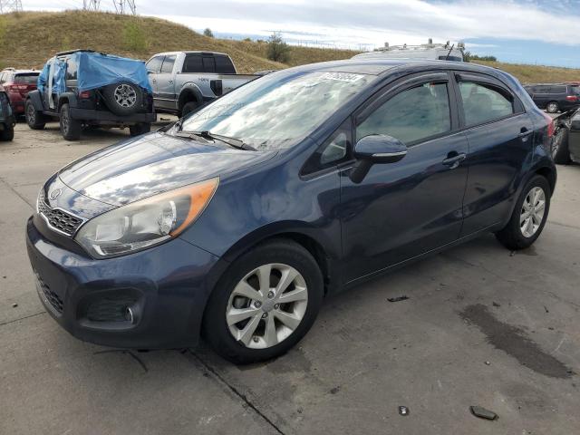 KNADN5A37D6132780 - 2013 KIA RIO EX BLACK photo 1