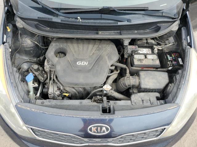 KNADN5A37D6132780 - 2013 KIA RIO EX BLACK photo 12