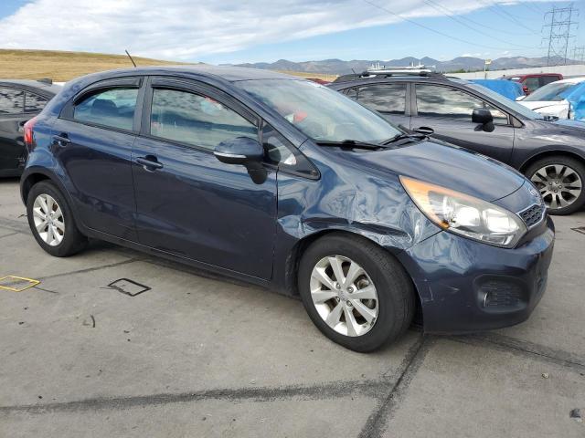 KNADN5A37D6132780 - 2013 KIA RIO EX BLACK photo 4