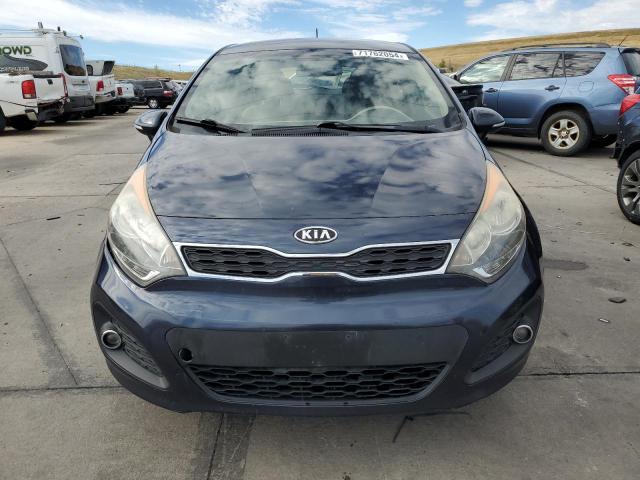KNADN5A37D6132780 - 2013 KIA RIO EX BLACK photo 5