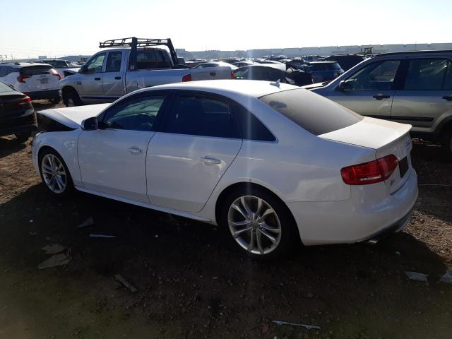 WAUBGAFL2CA006535 - 2012 AUDI S4 PREMIUM PLUS WHITE photo 2