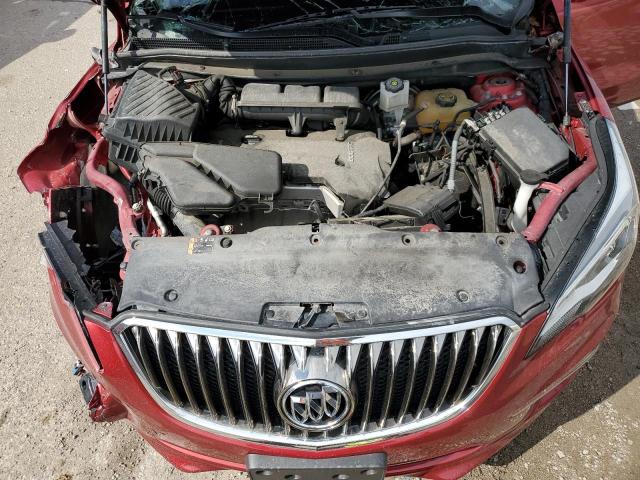 LRBFXCSA6HD149674 - 2017 BUICK ENVISION PREFERRED BURGUNDY photo 11