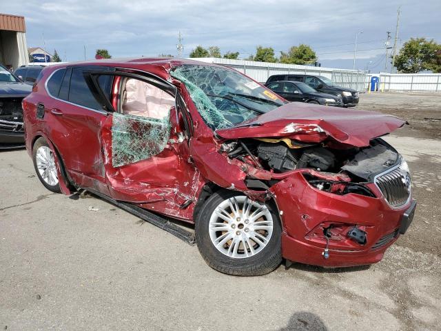 LRBFXCSA6HD149674 - 2017 BUICK ENVISION PREFERRED BURGUNDY photo 4