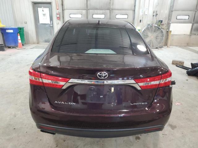 4T1BK1EB1DU021372 - 2013 TOYOTA AVALON BASE 勃艮第红 照片 6